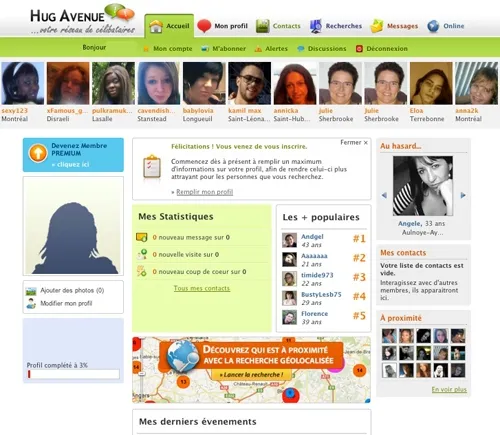 site de rencontre hugavenue