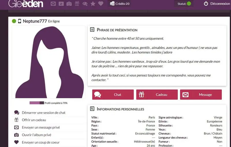 avis site de rencontre gleeden